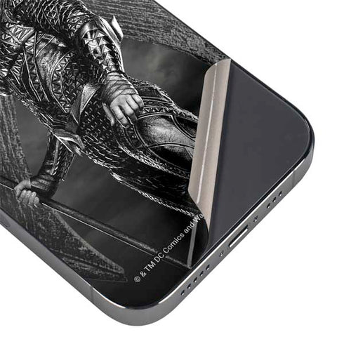 The Justice League (2017) Aquaman Poster iPhone 16 Pro Skin